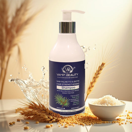 SAW PALMETTO & BIOTIN HAIR STRENGHENING HAIR SHAMPOO