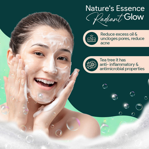 SALICYLIC ACID EXFOLIATING FACE WASH WITH GOODNESS OF TEA TREE EXTRACT (100ML)