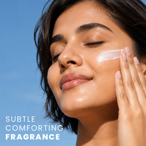 Sunscreen SPF 50 PA+++ with White Tea, Carrot Extract & Watermelon | Broad Spectrum UVA & UVB Protection | Lightweight & Non-Greasy Formula for All Skin Types | 50gm